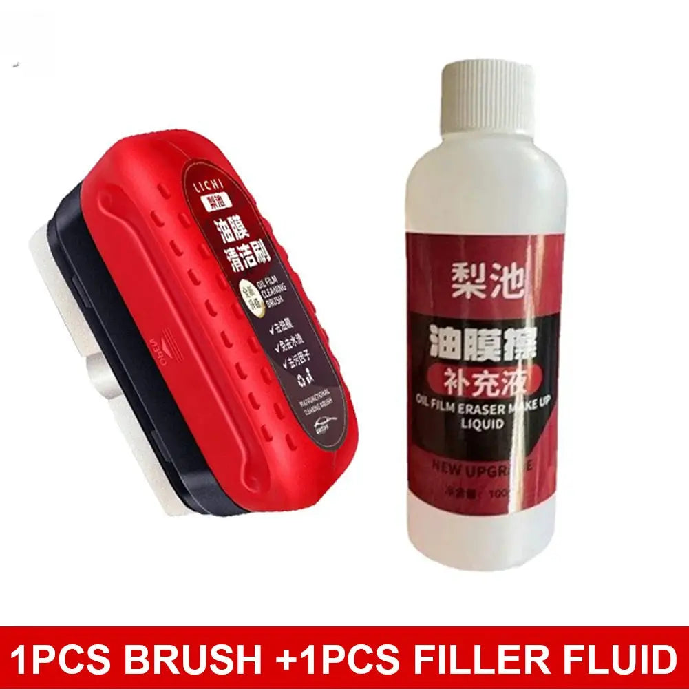 Car Glass Oil Film Remover Hydrophobic Glass Cleaning Board For Windshield And Window Auto Detailing Tool