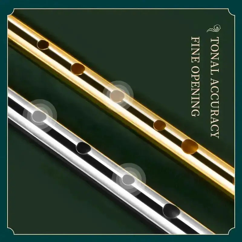 Miwayer Authentic Irish Tin Penny Whistle In C D Key With 6 Holes For Traditional Irish Music Instrument
