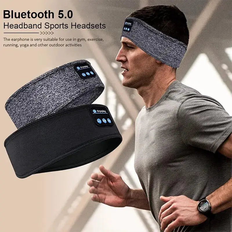 Bluetooth Earphones Sleeping Headband Wireless Headphones With Active Noise Cancellation For Sleep And Sports