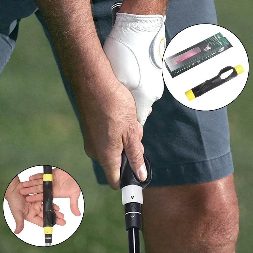 Golf Grip Correction Device Universal Fit For Beginners To Improve Swing And Club Practice