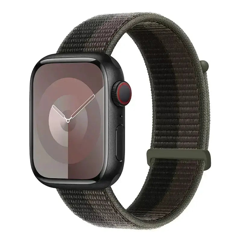 Nylon Strap for Apple Watch 10 42mm 46mm Ultra 2 49mm Breathable Replacement Wristband for IWatch 9 8 7 6 5 4 3SE 45mm 41mm 44mm