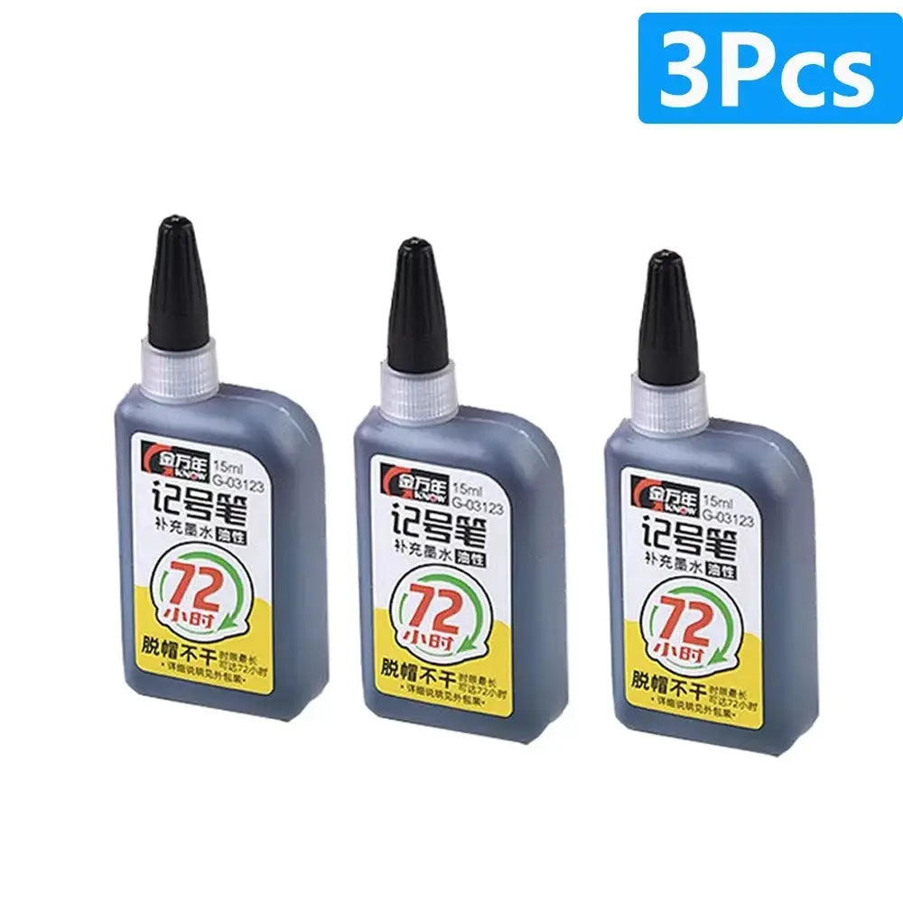 45mm Waterproof Long Head Marker Pen for Deep Hole Marking Tile Carpentry Woodworking Multi Purpose Ink Black Blue Red