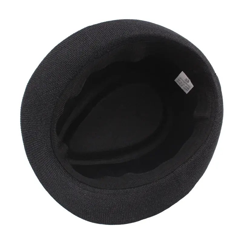 Unisex Wide Brim Straw Hat For Men And Women Summer Jazz Sun Cap Panama Fedora Outdoor Casual