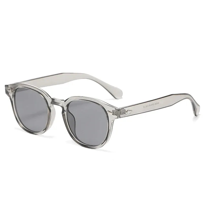 JNPCXI Retro Round Sunglasses With UV400 Protection Rivet Leopard Pattern Unisex Eyewear