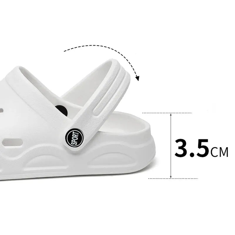 SunnyStep Women Summer Clogs Slippers Lightweight Anti Slip Beach Sandals EVA Waterproof Garden Shoes All Day Comfort