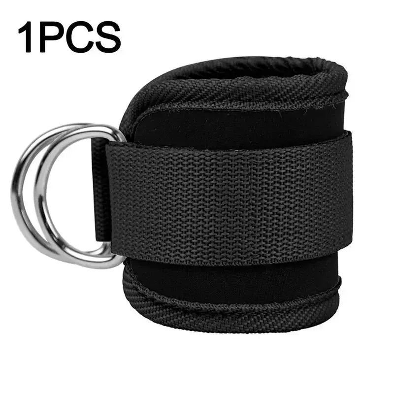 FlexFit Ankle Strap Resistance Bands Set For Hip Strength And Glute Toning At Gym And Home Workouts