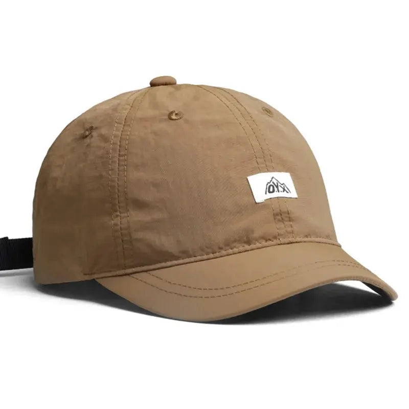 New Summer Quick Drying Cap Breathable Mesh For Outdoor Sports Sun Protection Adjustable Lightweight Polyester