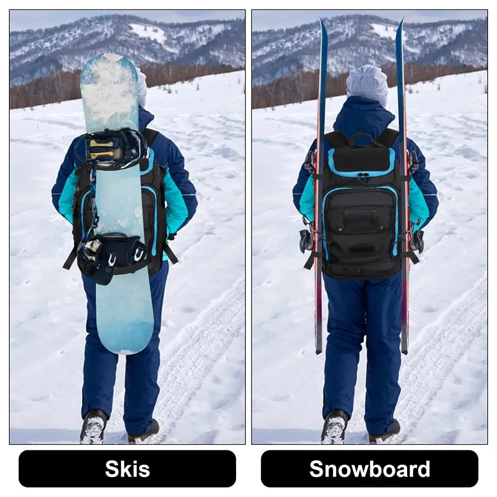 50L Waterproof Ski and Snowboard Boot Backpack - Simples Market
