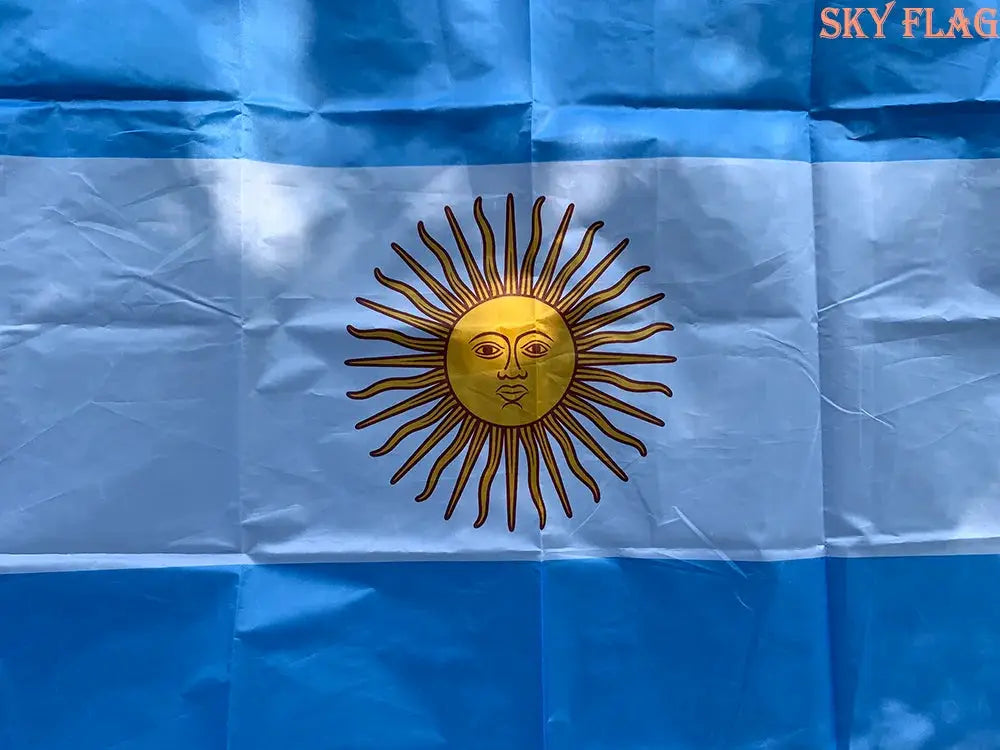 Sky Flag Argentina Flag 90x150cm Polyester Hanging Banner Outdoor