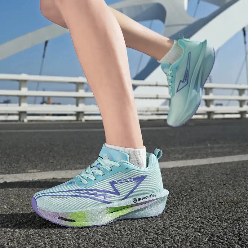 AeroStride Marathon Running Shoes With Carbon Board For Exceptional Energy Return And Breathable Lightweight Comfort
