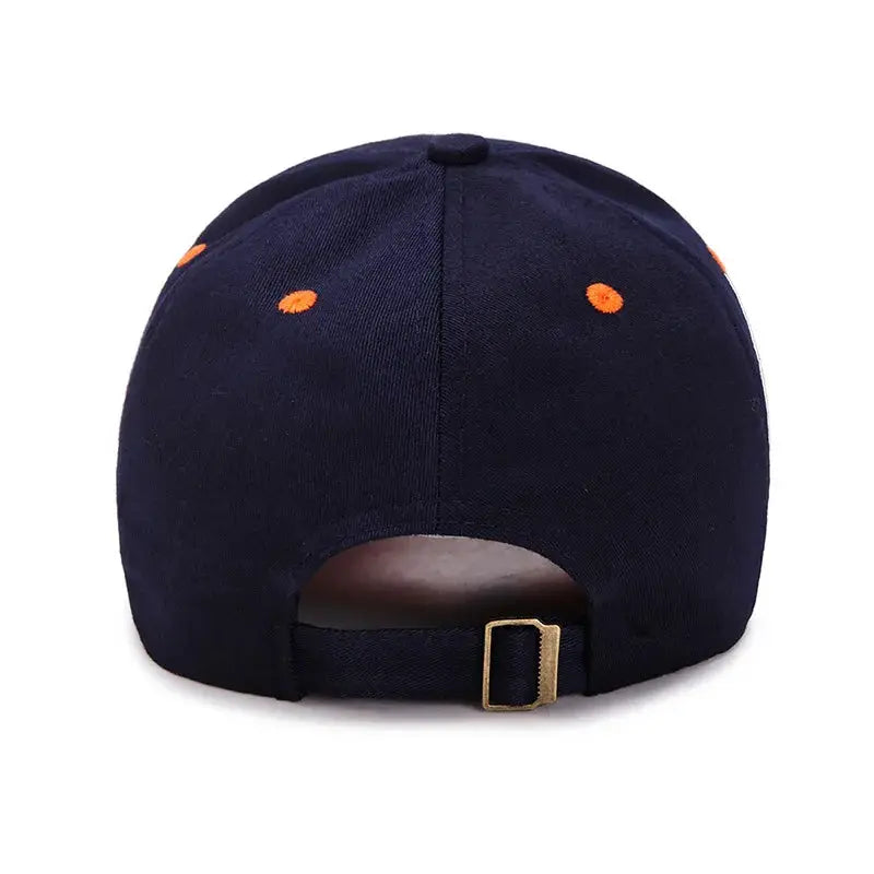 Unisex Cotton Baseball Cap With Embroidery Snapback Hip Hop Style Sun Hat Casual Dad Hat