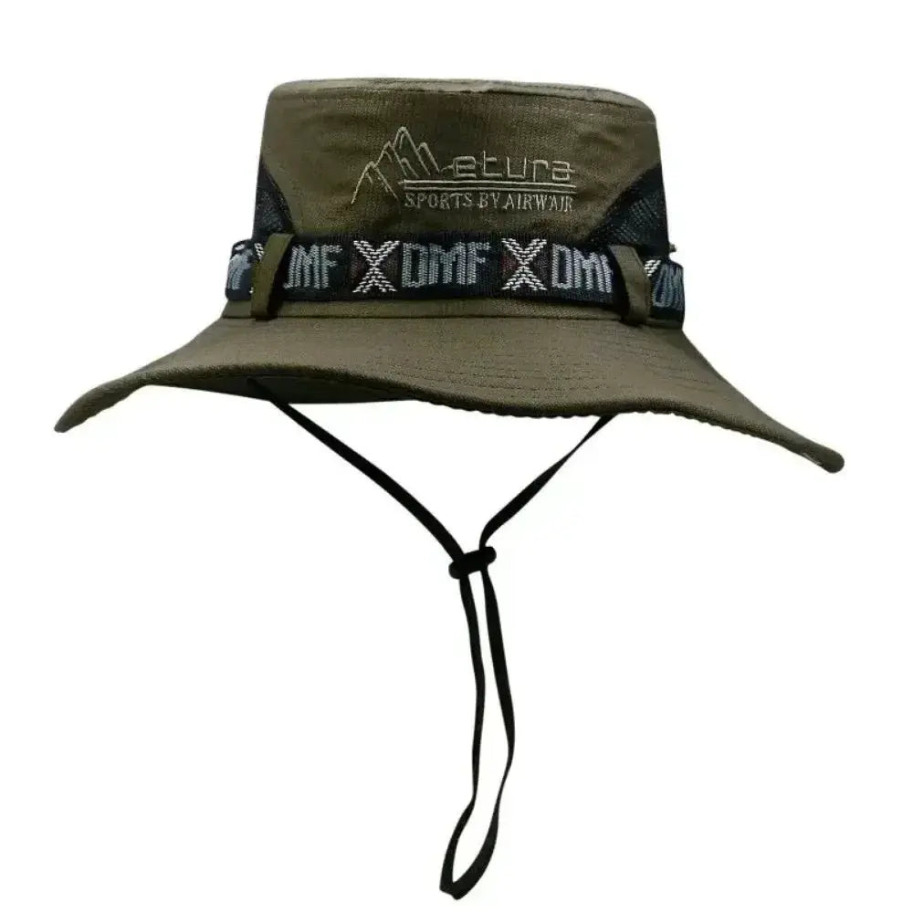 Summer Wide Brim Panama Fishermans Hat With UV Protection For Outdoor Beach Fishing And Hunting Sun Shield