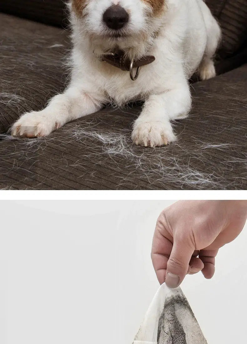 Electrostatic Dust Removal Paper Ultra-fine Fiber Cloth Mop Replacement Pad, Simples Market, white disposable dry-wet pad