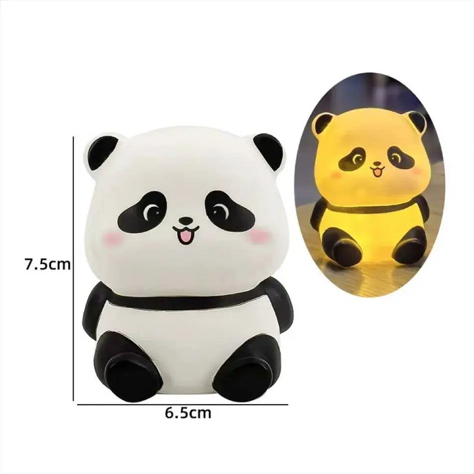Panda LED Night Light 3D Panda Lamp For Bedside Kids Room Decor Gift For Children Nursery Night Light