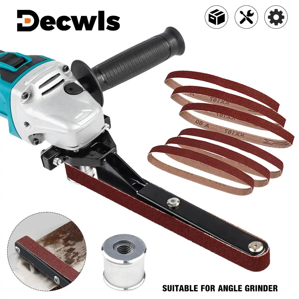 Grinder Mini Sander Multifunctional Cordless Polishing Machine Belt Sander Conversion Kit for Home DIY Enthusiasts
