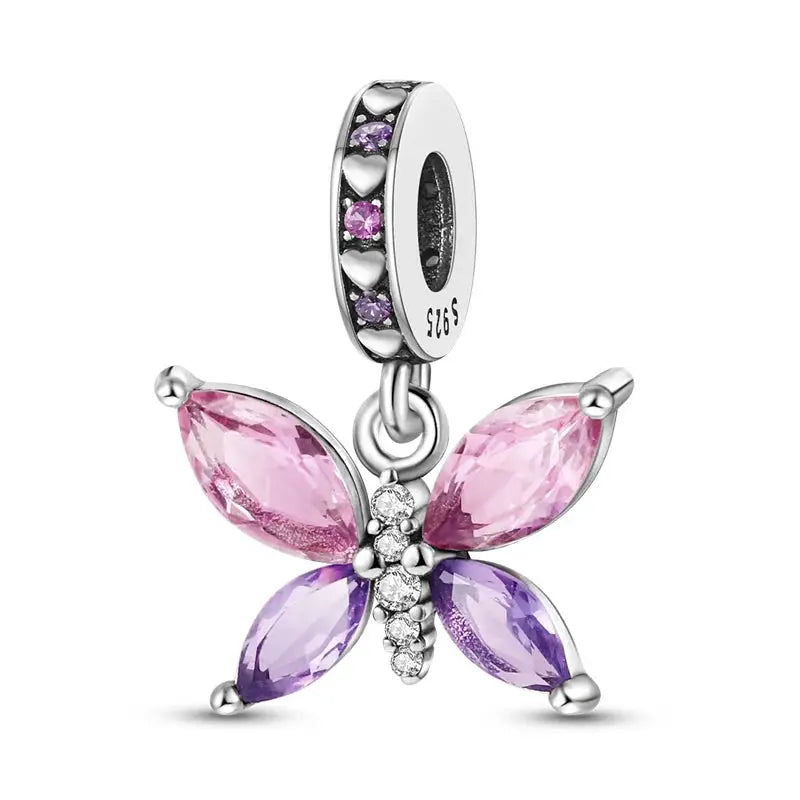 925 Sterling Silver Pendant Beads Carnivorous Plant Monster Charm Trendy Collection For Bracelet And Necklace Jewelry