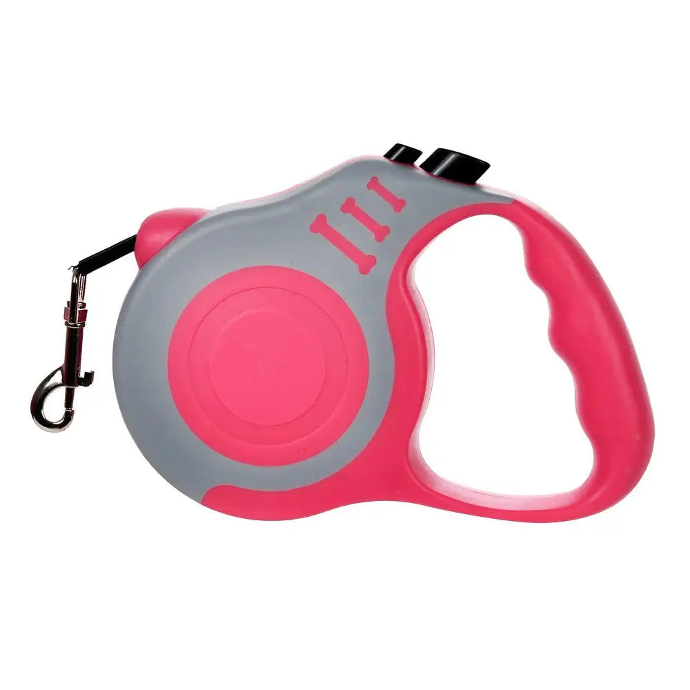 Retractable Dog Leash 3M 5M For Small And Large Dogs Hiking Walking With Quick Release And Durable Traction Rope