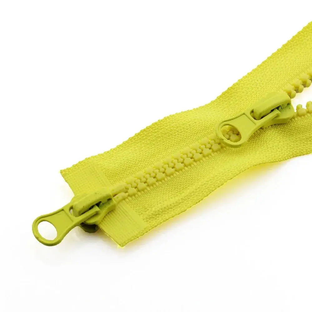 90cm Size 5 Resin Zipper Double Slider Two Way Open End For Jackets Durable High Quality Long Zips