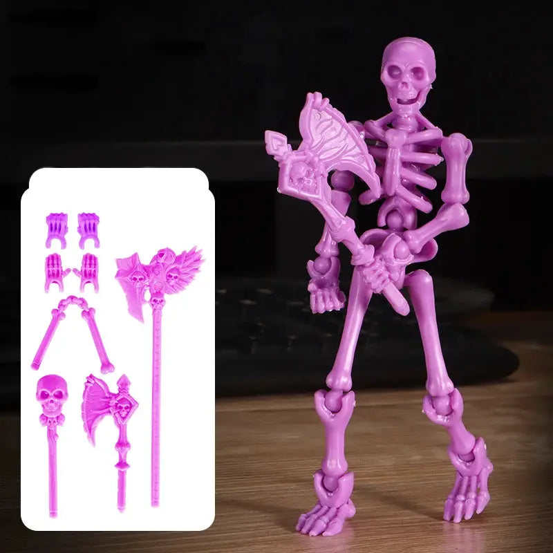 T13 3D Printed Movable Multi Jointed Action Figure Set Lucky 13 Nova 13 Collectible Figures