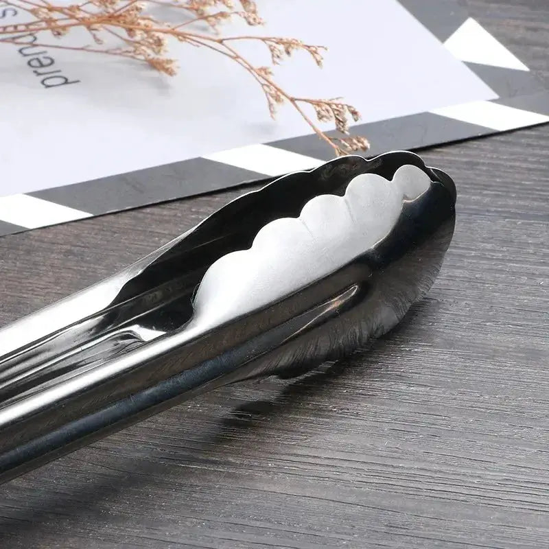 ChefPro Stainless Steel Kitchen Tongs With Sliding Rod Design For Easy Gripping And Grilling