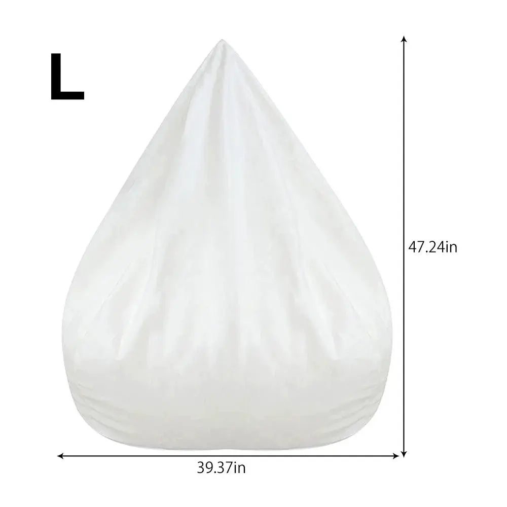 Simples Market white bean bag inner liner, large size, removable anti-fouling, no padding
