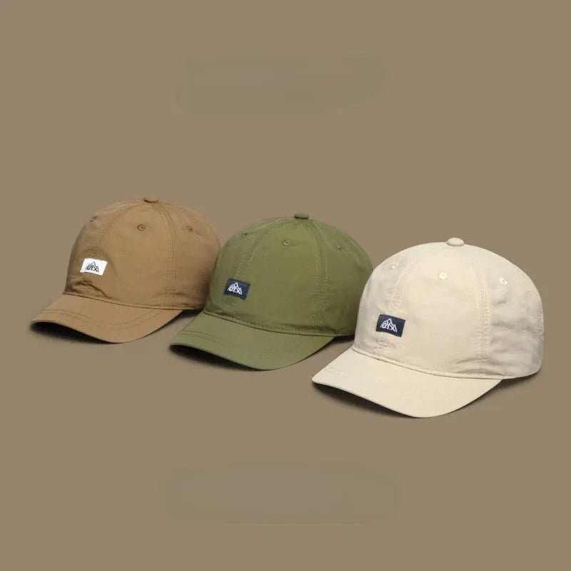 Unisex Summer Quick Dry Baseball Cap Lightweight Waterproof Nylon Running Hat Breathable Adjustable Outdoor