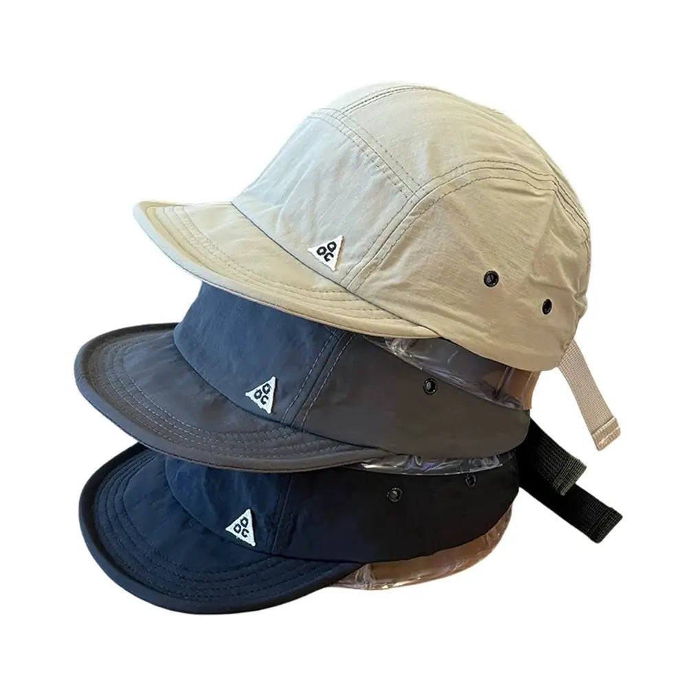 Unisex Outdoor Quick Dry Baseball Cap Short Brim Sun Hat for Men and Women Casual Street Style