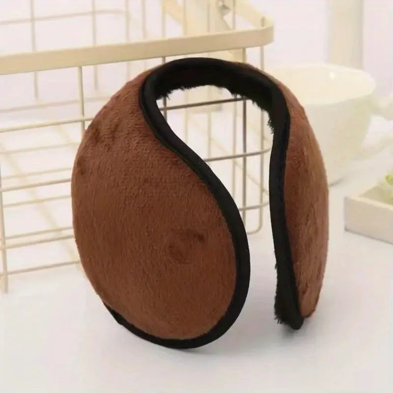 Pearl Plush Rabbit Earmuffs Unisex Winter Wind Blocking Cozy Soft Warmth For Autumn And Winter