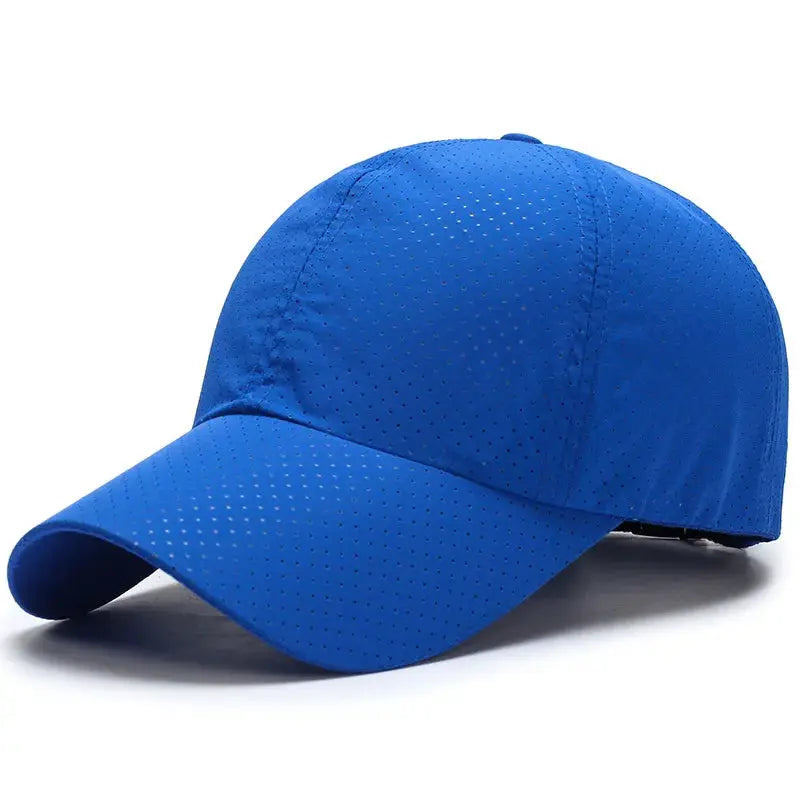 COKK Summer Baseball Cap Quick Drying Outdoor Sports Hat Unisex Sun Shade Breathable Travel Leisure Sun Hat