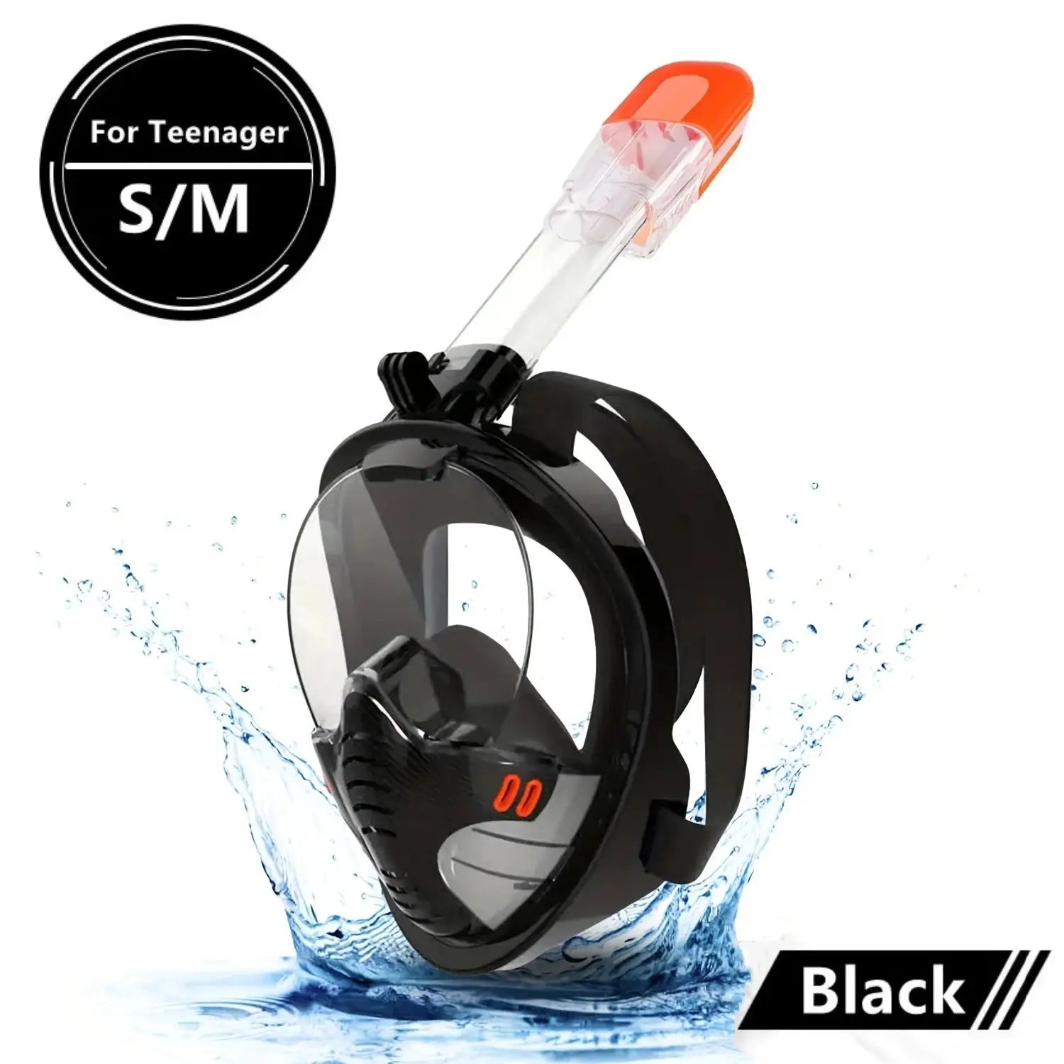 Underwater Full Face Diving Mask Anti Fog For Snorkeling And Scuba Waterproof Respiratory Mask For Adults And Kids