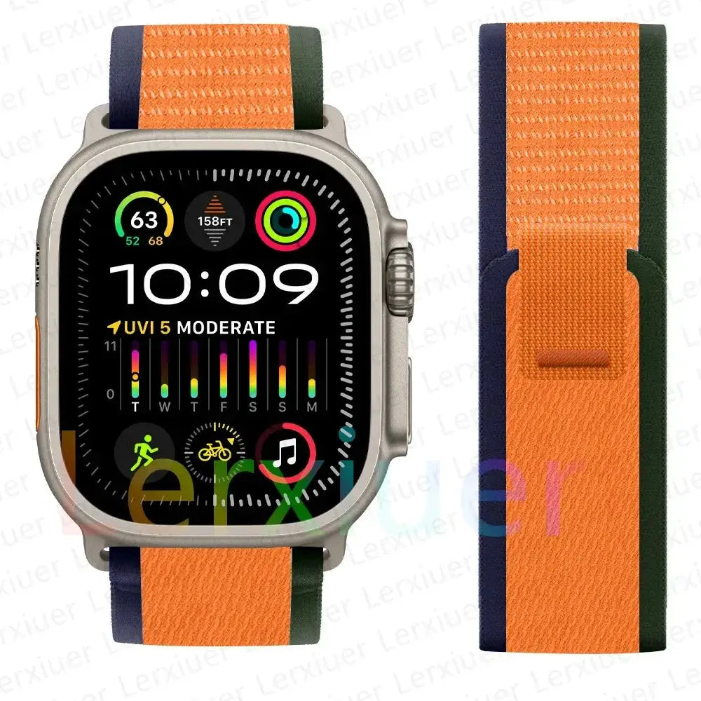 trail loop For apple watch ultra 3 2 Band 49mm 44mm 40mm 45mm 41mm 42mm correa bracelet iWatch series 7 se 8 9 10 11 46mm straps