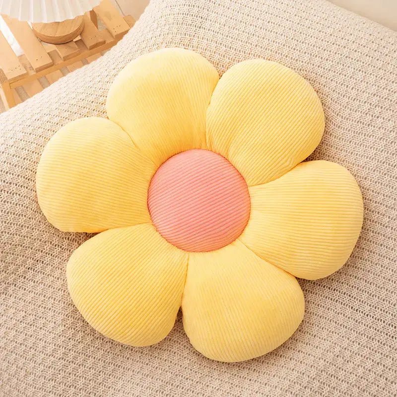 35cm Colorful Flowers Plush Pillow Plant Petal Cushion Stuffed Toys For Home Decoration Gift - Simples Market