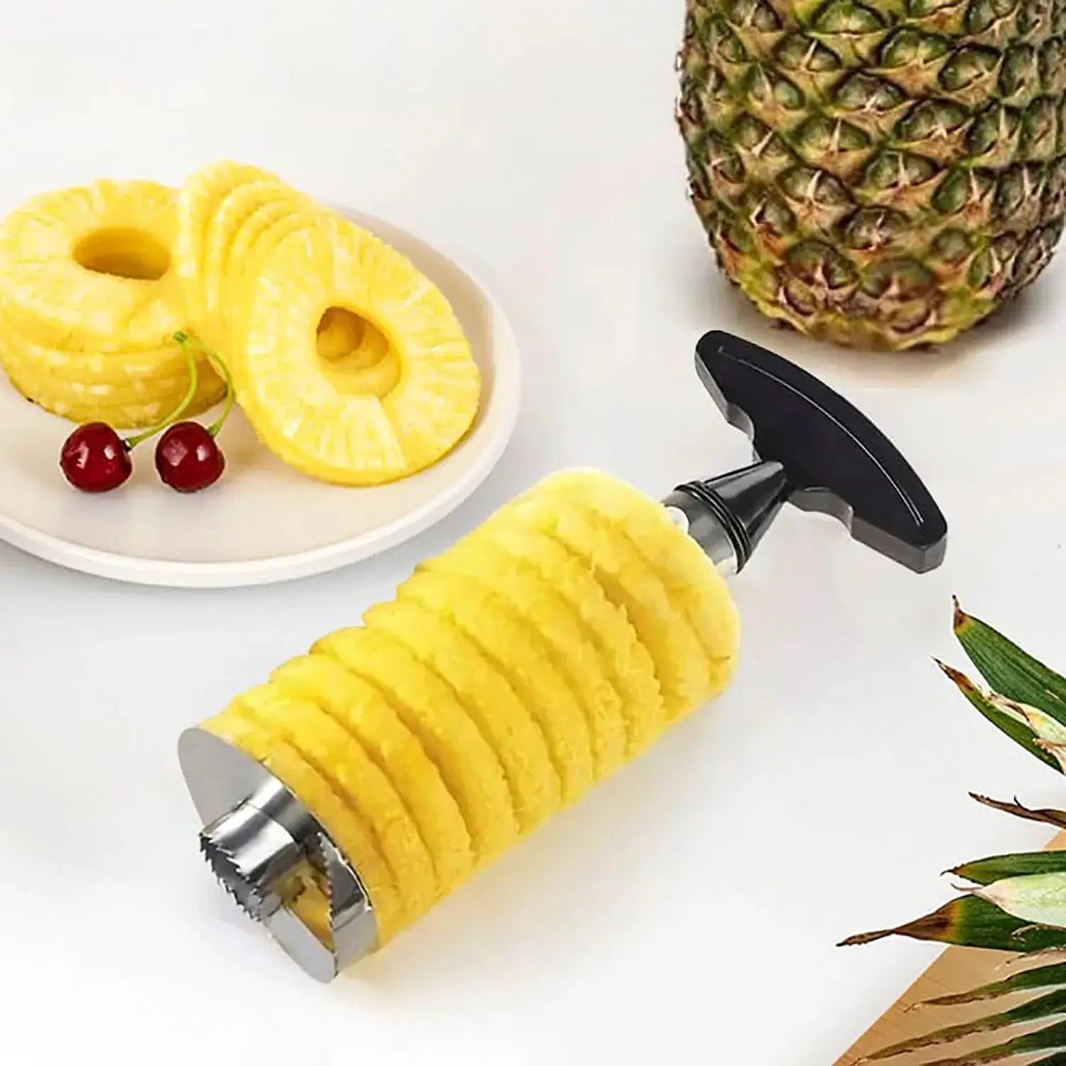 1 Piece Pineapple Slicer And Peeler Stainless Steel Fruit Tool For Kitchen Gadgets