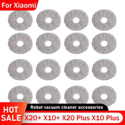 16Piece Durable Mop Cloth Set For Xiaomi X20 Plus X10 Plus X20 And X10 Robot Vacuum Replacement Mop Pad Spare Parts