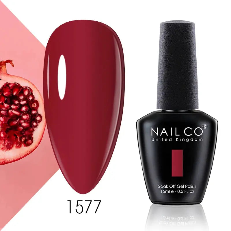 Nailco 131 Colors Gel Nail Polish LED Gel 15ml Vibrant Long Lasting Hybrid Varnish For Manicure