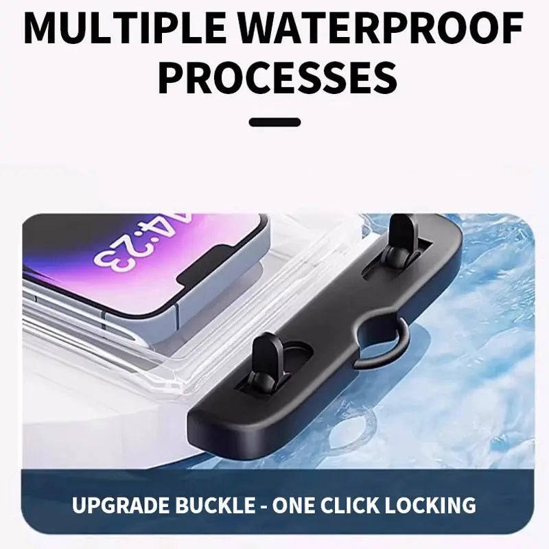 Waterproof Phone Pouch Dry Bag Case For Phone Water Sports Beach Pool Skiing Diving Underwater Protection