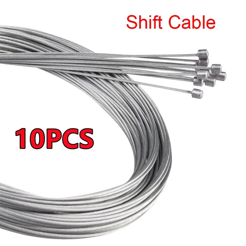 2M MTB Road Bicycle Brake Line Set Shifter Cable Core Wire For Fixed Gear And Standard Bikes
