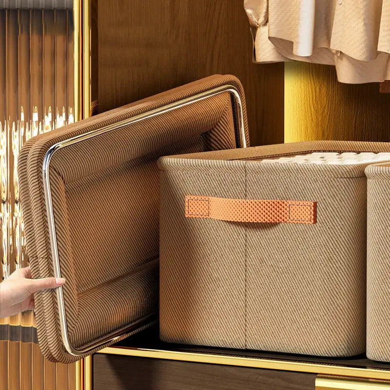 Heavy Duty Clothes Organizer For Wardrobe Storage Cabinets And Drawers To Store Pants Sweaters Jeans And More