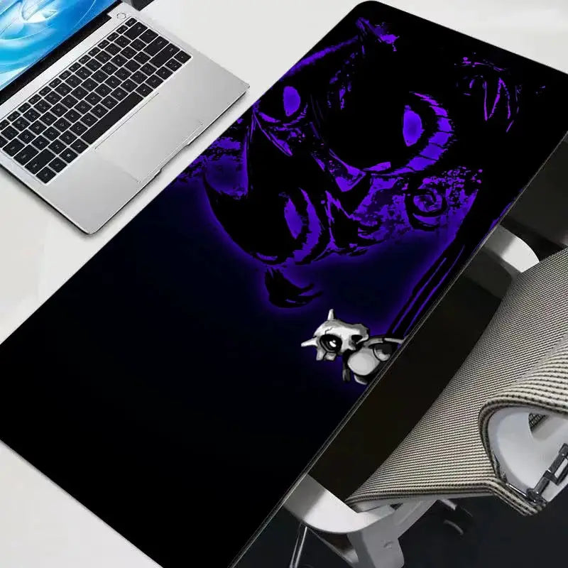 Kawaii Gengar Mouse Pad XXL For Gaming PC Desk Mat Keyboard Pad Gamer Desk Surface