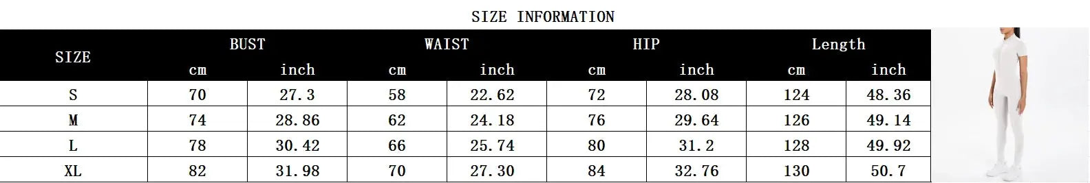 Simples Market white short-sleeve backless scrunch one-piece fitness jumpsuit with half-zip