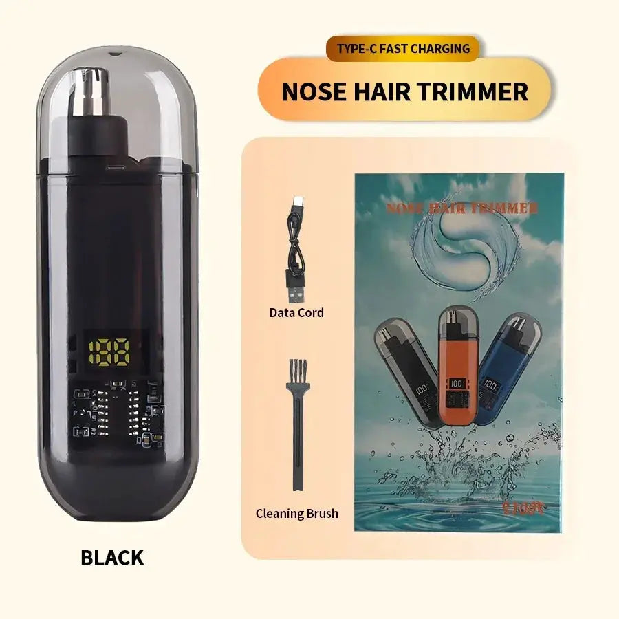 GroomMaster 2 In 1 Electric Ear And Nose Trimmer For Men Portable Painless Grooming 2024