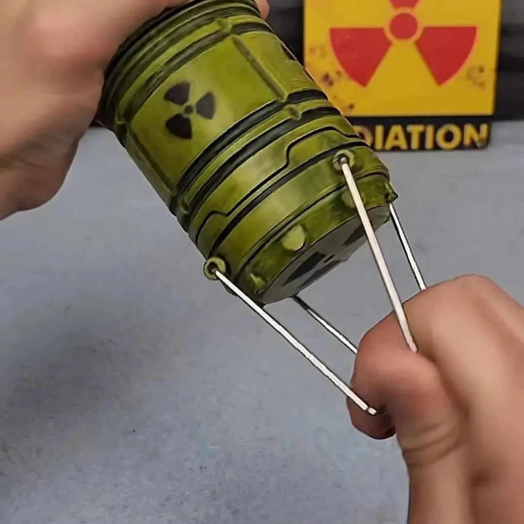 Mini Nuclear Reactor Night Light Novelty Lamp For Couple Gift Quirky Bedroom Decor Glow Party Prop