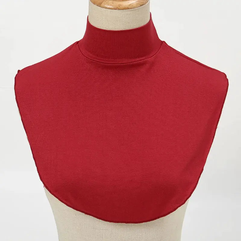 Modista Luxe Modal Turtleneck Hijab Extension With Detachable Neck Warmer For Warm Layered Look