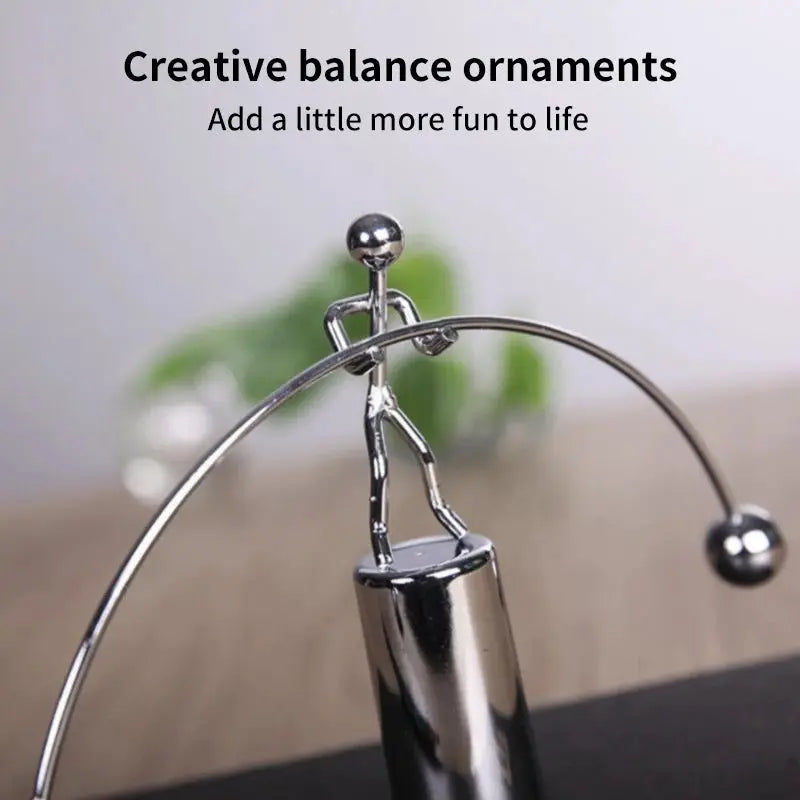 Creative Balance Pendulum Desk Toy Perpetual Motion Physics Demonstration For Students Graduation Gift