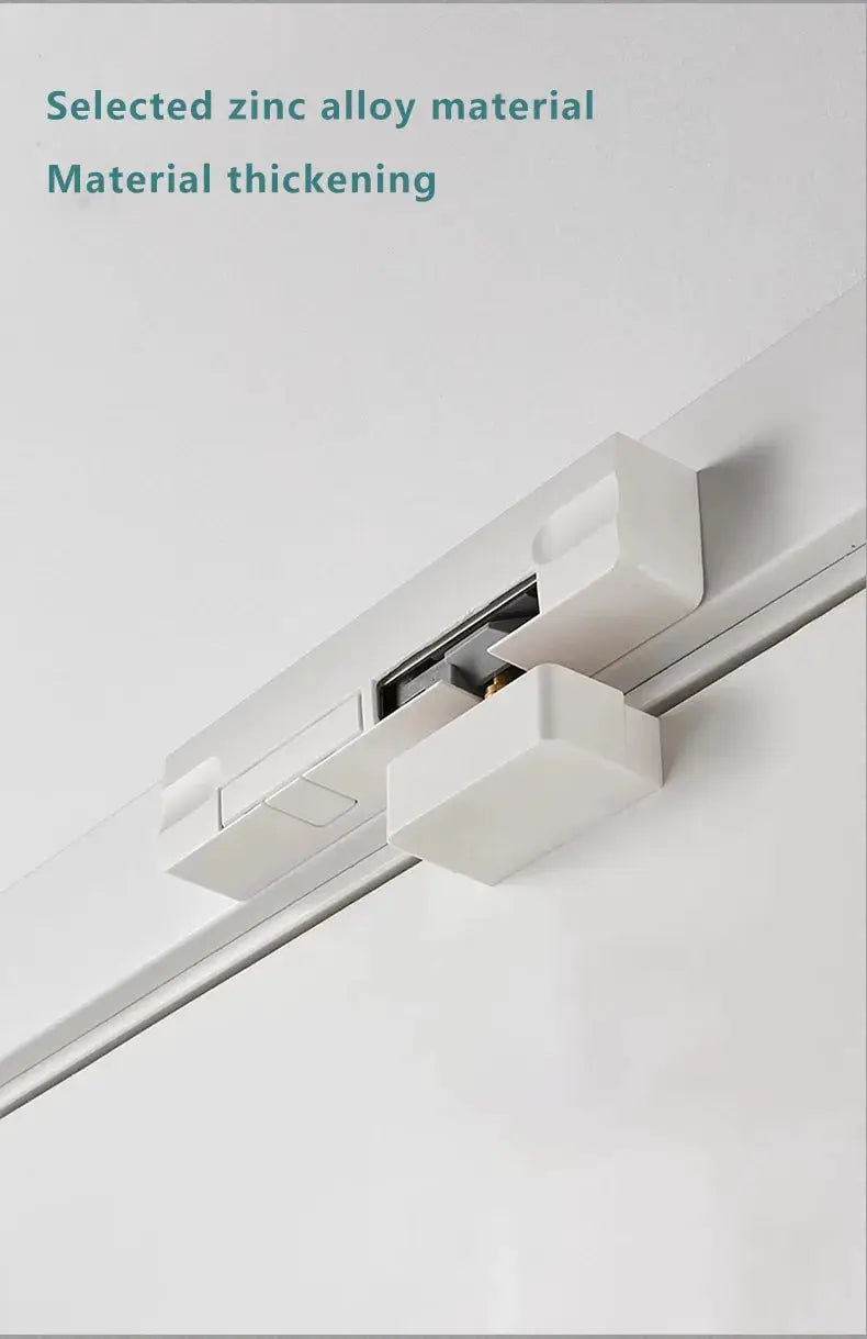 Simples Market white hydraulic door closer for wooden doors, silent anti-pinching design
