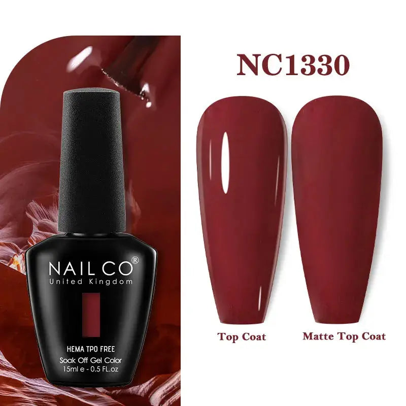 NAILCO 283 Colors Gel Nail Polish Kit Ultra Long Lasting UV Gel Varnish With 30 Day Shine