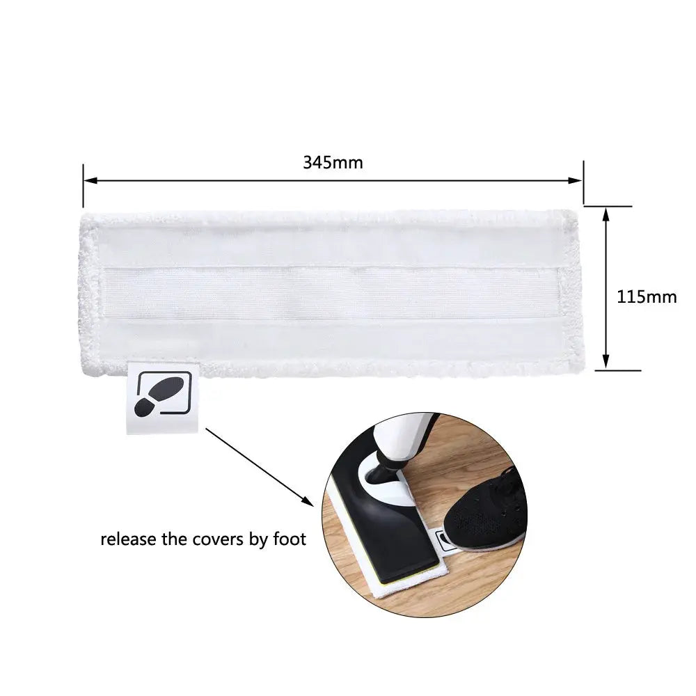 BPfire Steam Cleaning Mop Cloth Floor Mop Pad Compatible With Karcher Easyfix SC1 SC2 SC3 SC4 SC5 Steam Vacuum Cleaner