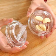 Multifunctional Garlic Crusher and Manual Garlic Press Chopper Kitchen Gadget for Easy Mince and Chop