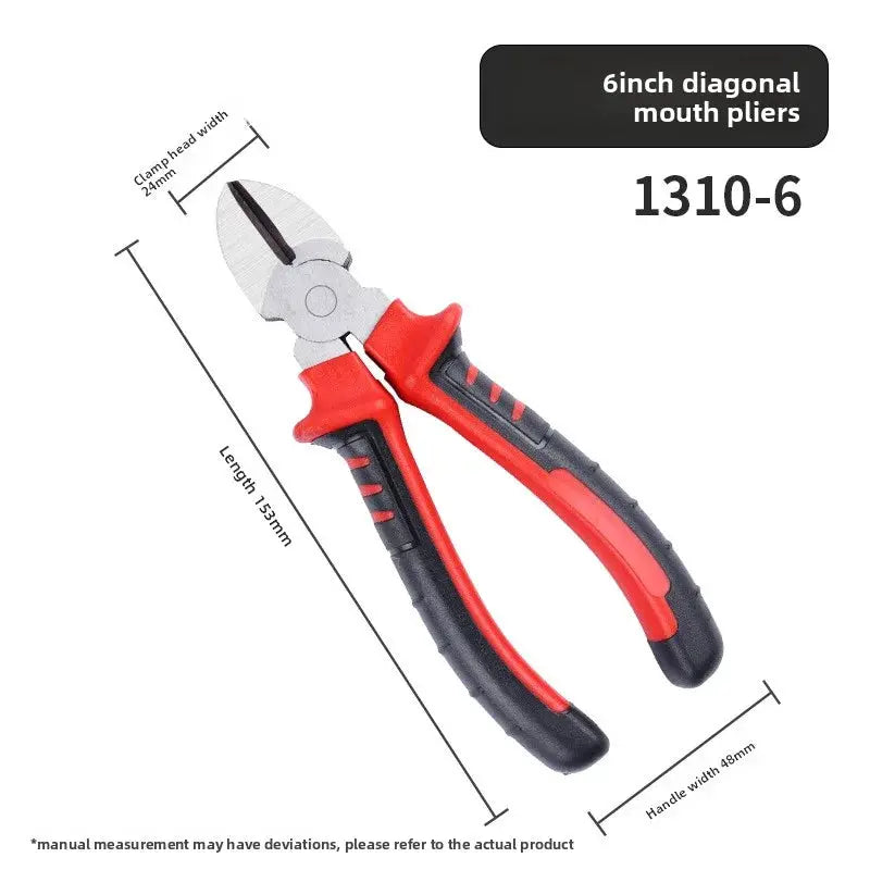 Electric Wire Pliers Large Opening Multifunction Tool For Cutting Twisting Gripping Metal Wires Heavy Duty