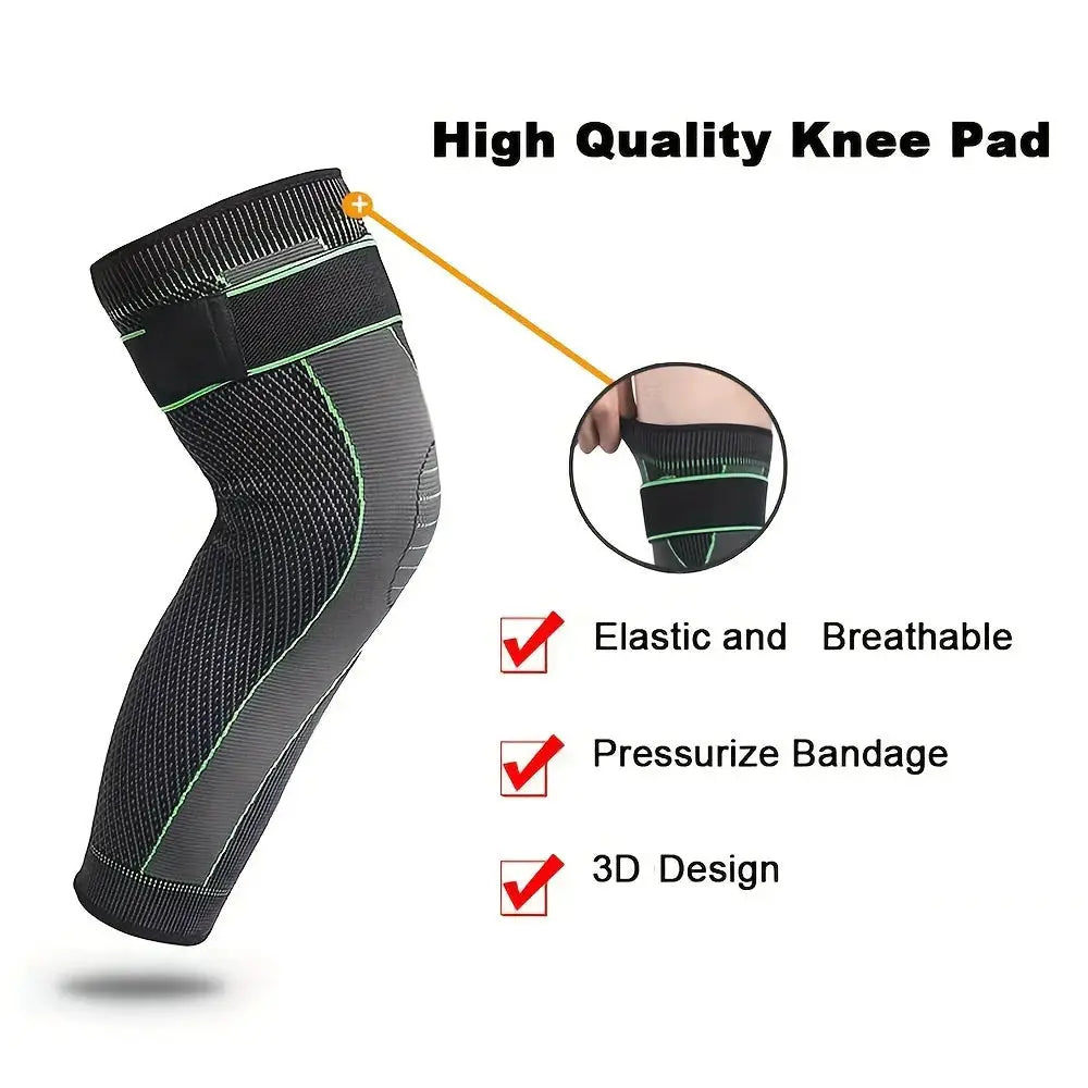 Compression Knee Pads for Arthritis Pain Relief and Joint Support Elastic Sport Sleeve Knee Brace